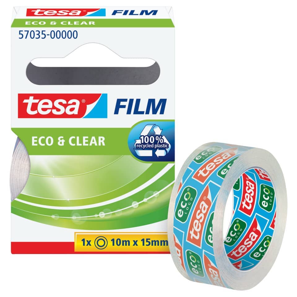 eco film, transparent tape, Klebeband, tesa, Klebekfilament