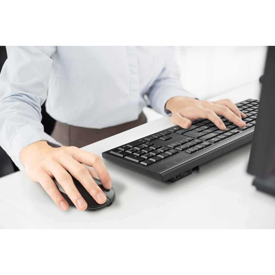 Tastatur, Maus, Arbeitsplatz, Computer, Hemdbluse