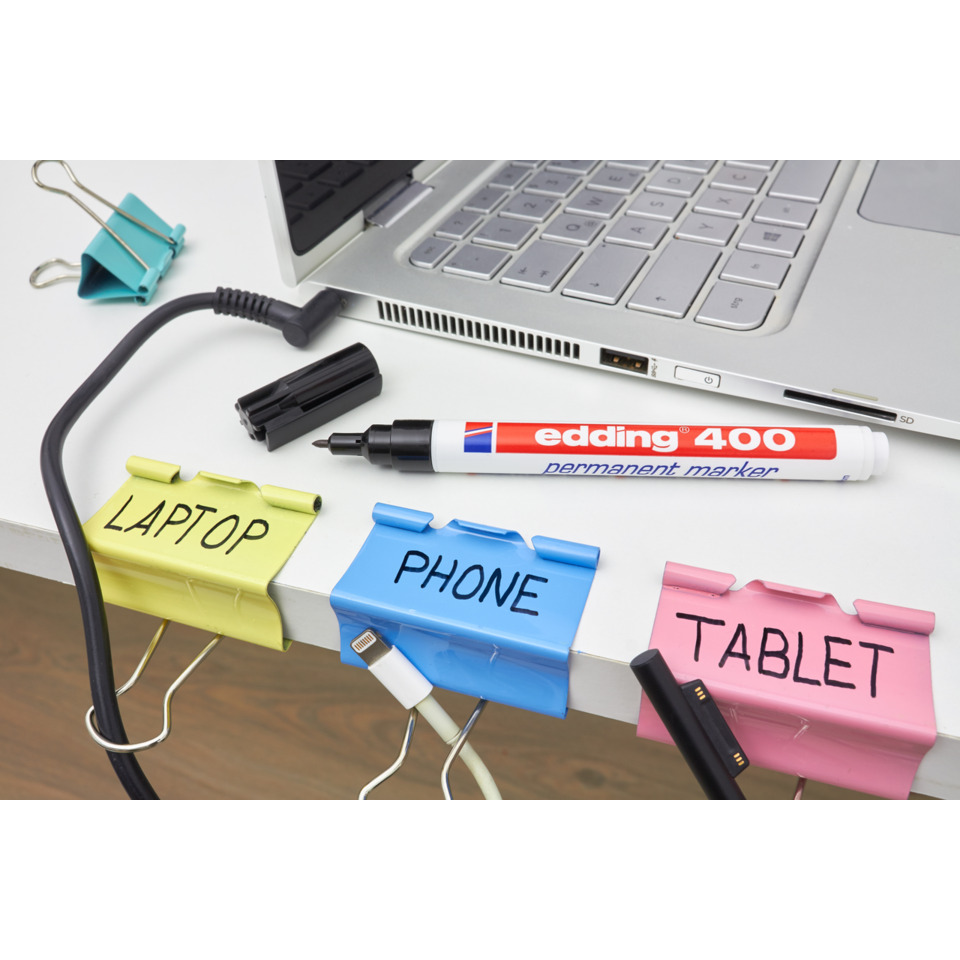 Laptop, Phone, Tablet, USB-Kabel, Marker