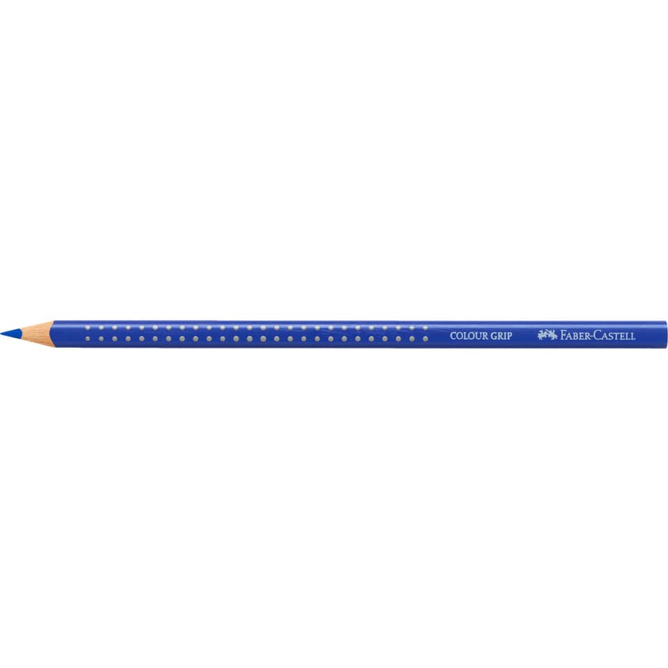 blauer bleistift, farbgriff, bleistift, Holzspitze, HB- oder farbiger Kern
