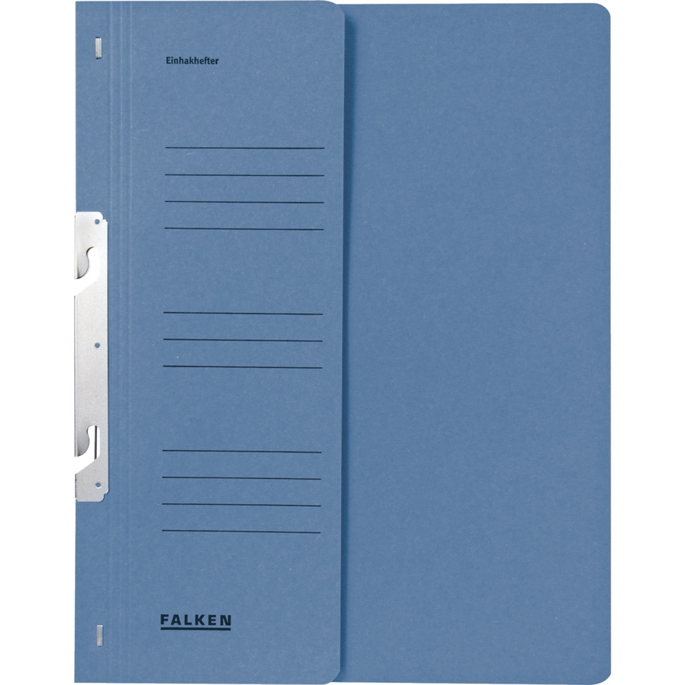 notebook, ringbinder, blue, lines, falken