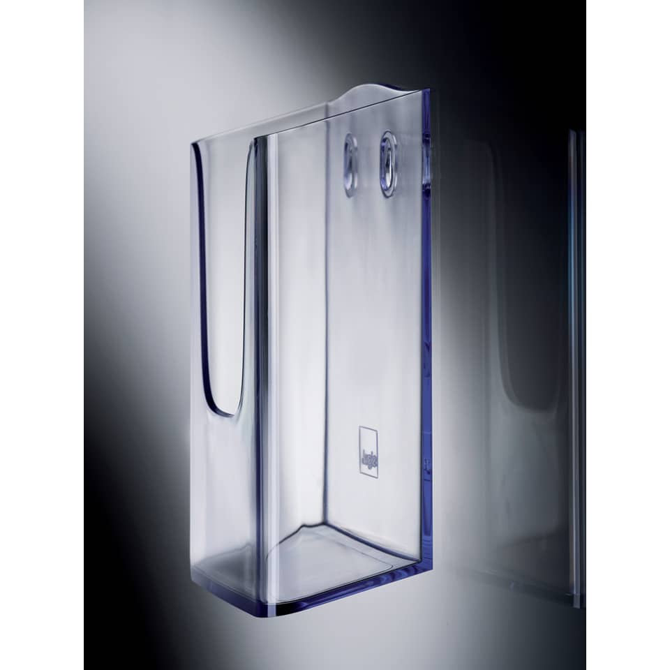 glas, wandmontiert, halter, transparent, regal