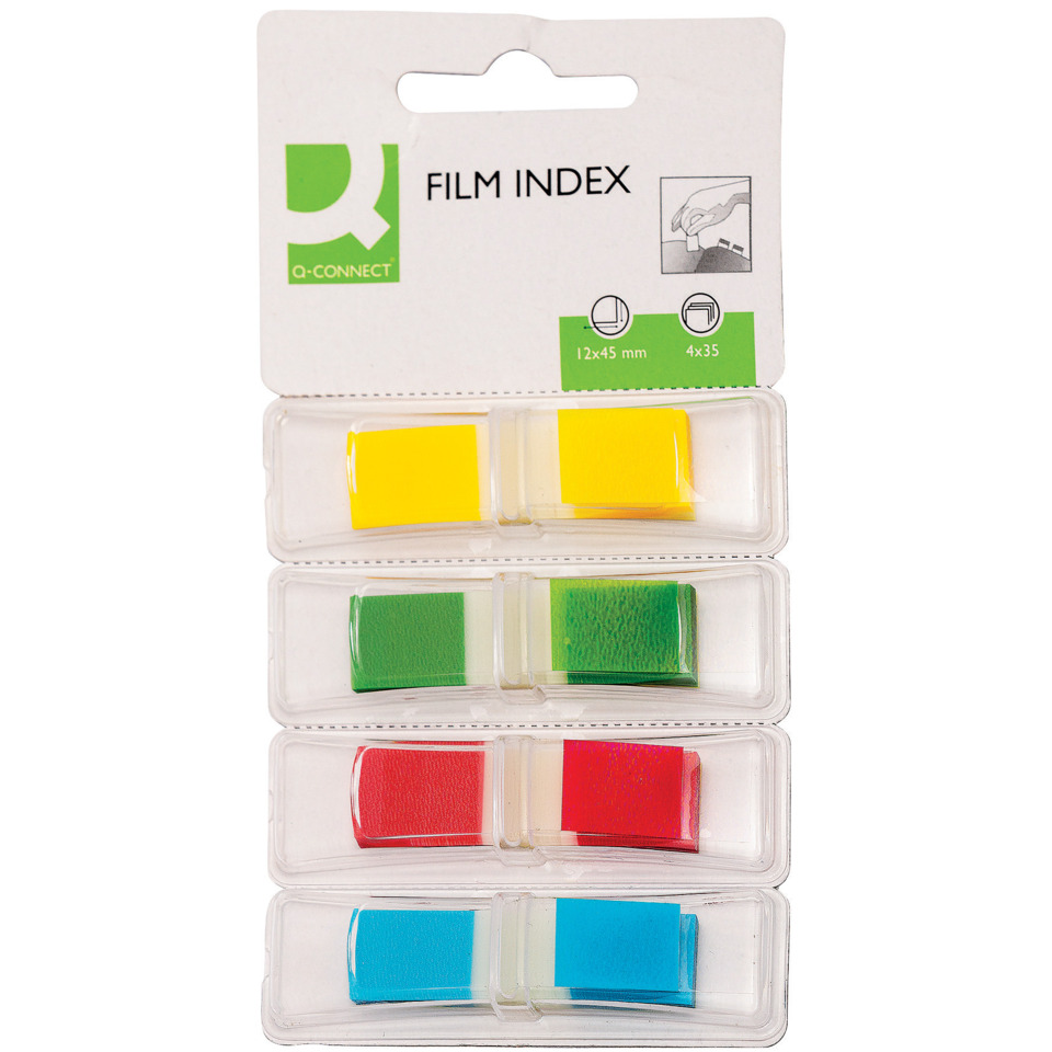 Tape, bunte Clips, abnehmbare Etiketten, Bürobedarf, Film Index