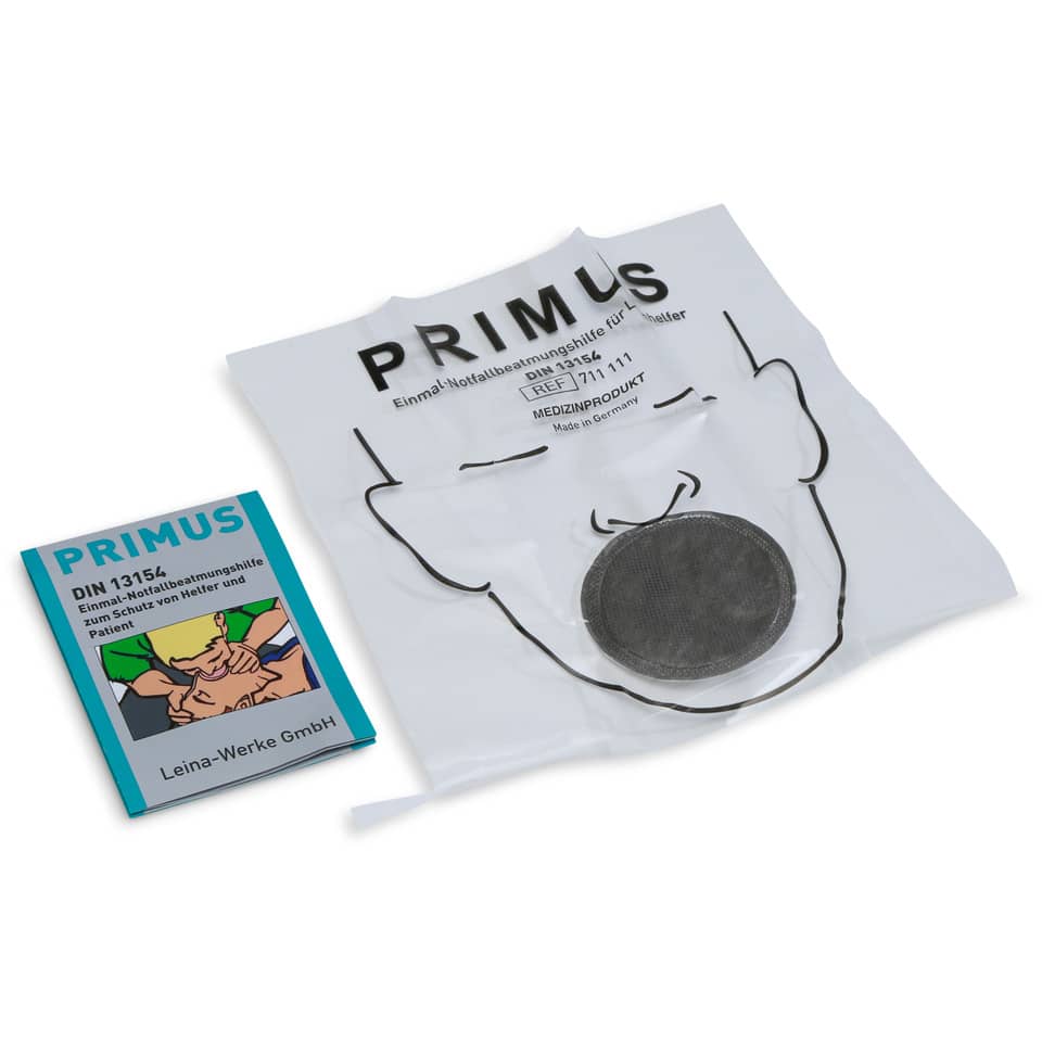 Notfallhilfe, DIN13154, Medizinprodukt, Schutzhülle, Lungenretterset