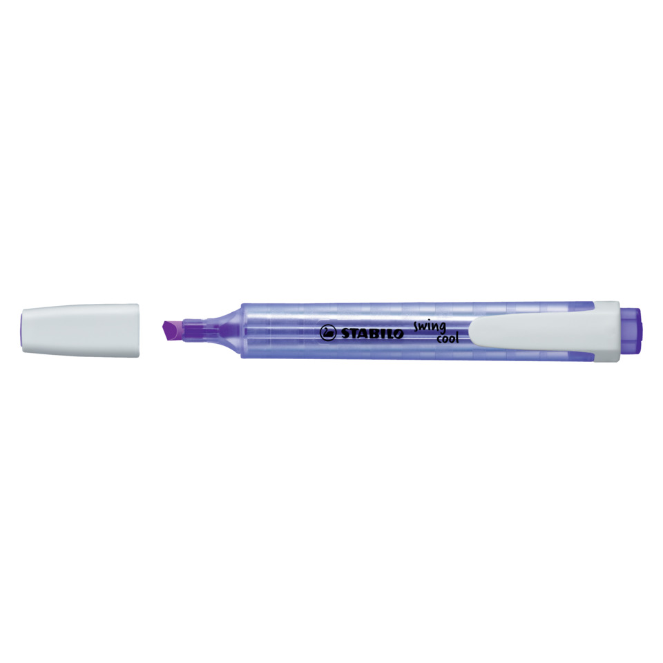 Marker, Whiteboard marker, Purple marker, Chisel tip, Stabilo Swing Cool