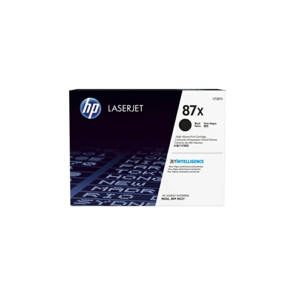 LasertJet, Toner, 87x, HP, Box