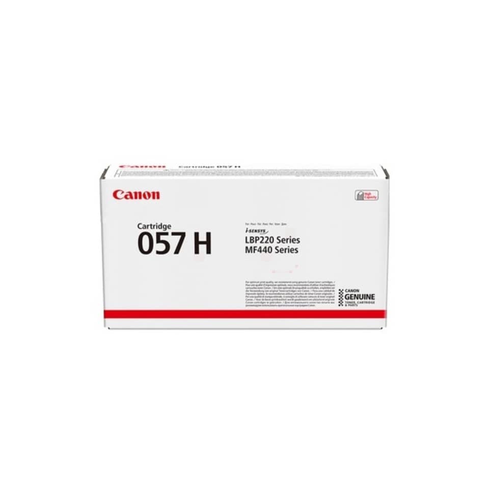 Canon cartridge, 057H, LBP220 MF440, Drucker-Tintenpatrone, Verpackungsschachtel