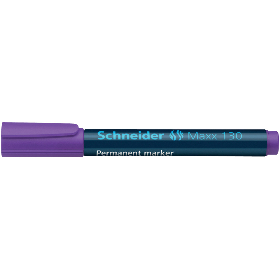 Permanent marker, Marker pen, Schneider, Lila Kappe, Blauer Körper