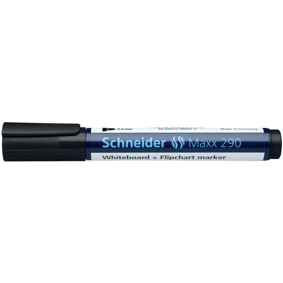 Whiteboard Marker, Blau-weißer Marker, Flipchart-Marker, Schreibmedium, Marker mit Kappenclip