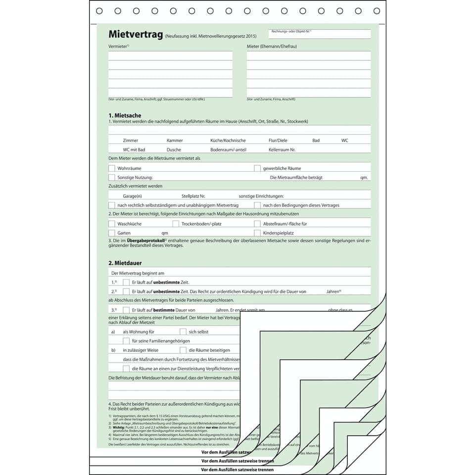 Mietvertrag, Wohnung, Raum, Mietdauer, Kaution