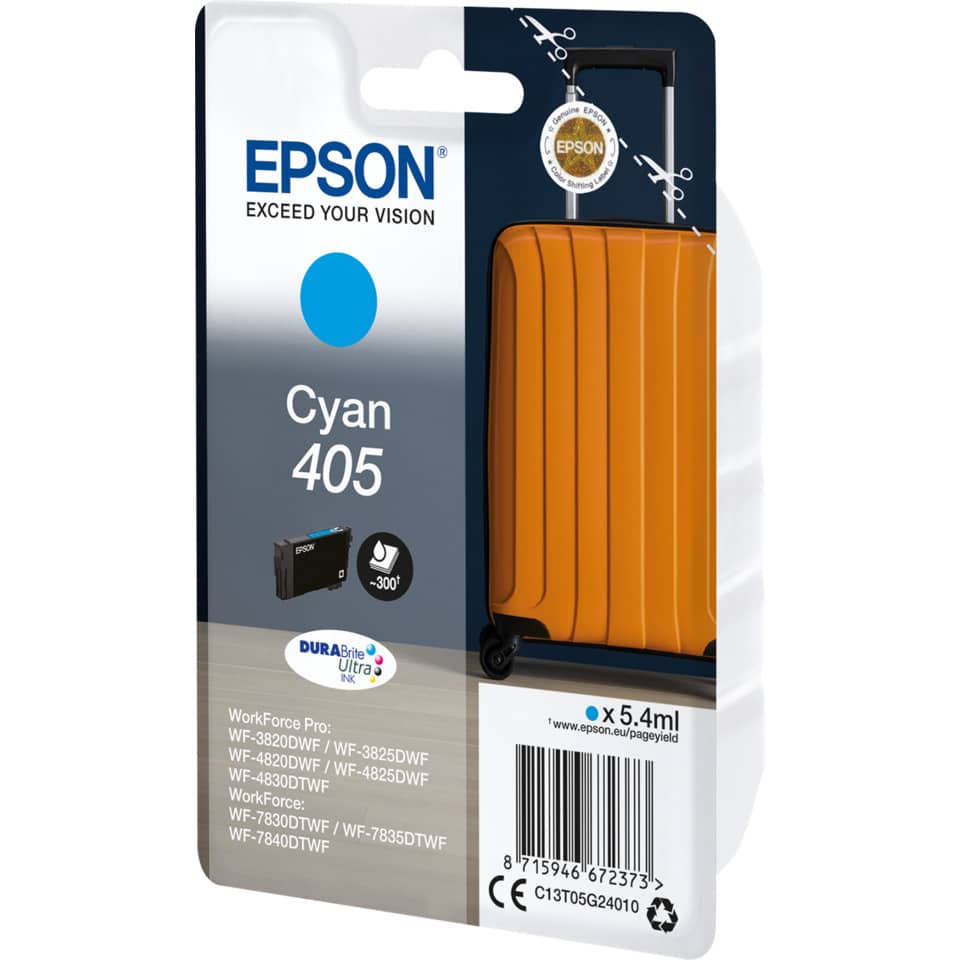 Cyan-Tinte, Tintenpatrone, Druckertinte, Epson, Koffer-Set