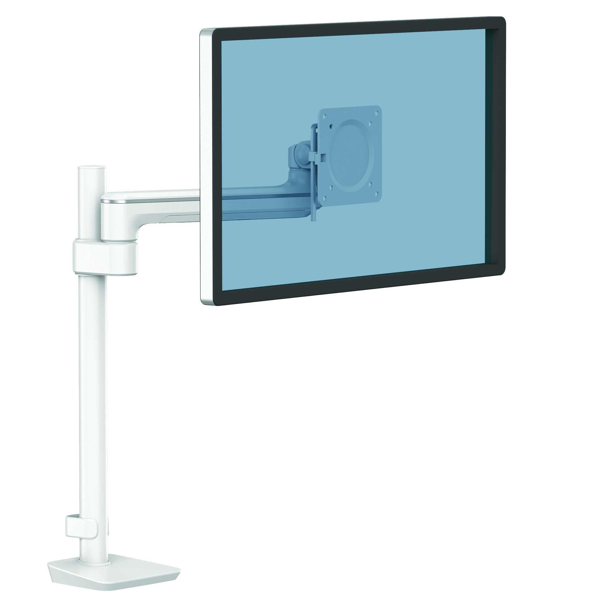 Tallo Modular™ Einzel Monitorarm 1F, weiß