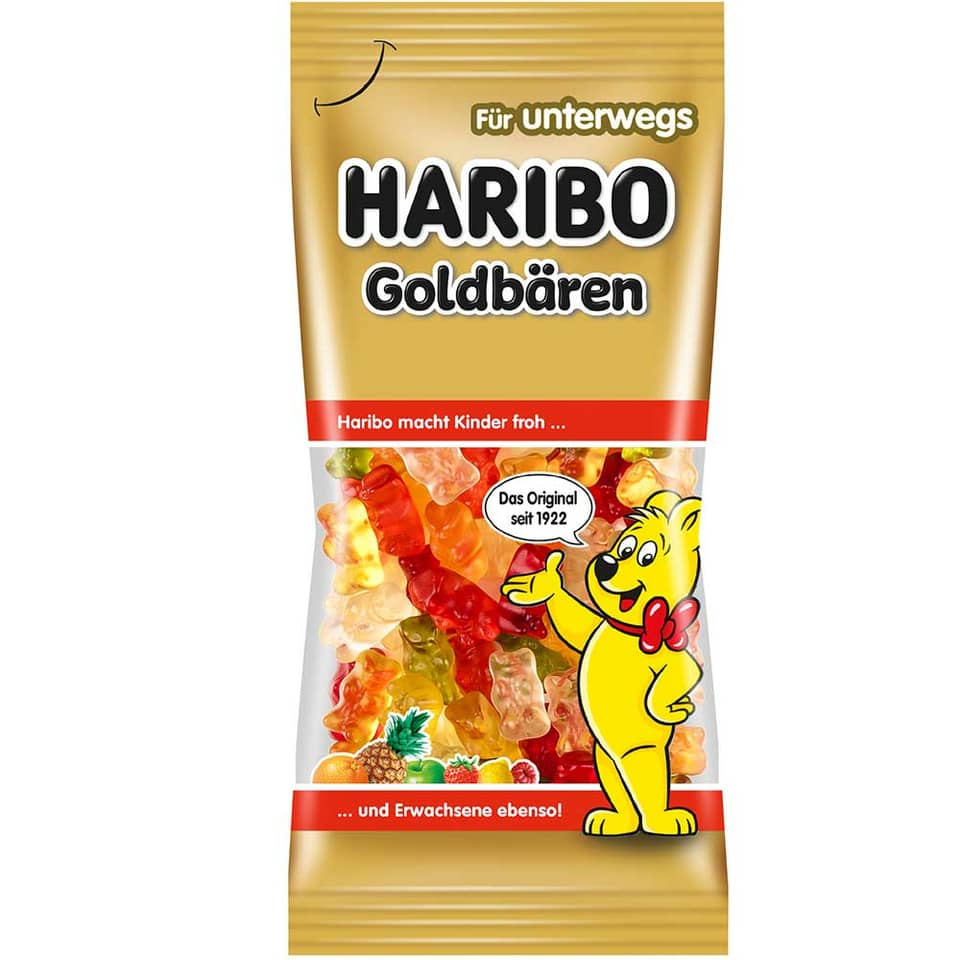 Gummibonbons, Haribo Goldbären, Süßigkeiten, Fruchtgummi, Snack