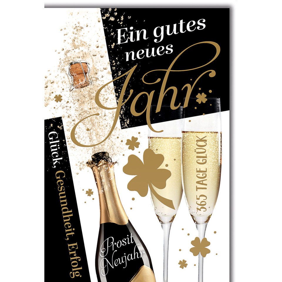 Sektflasche, Champagner, Glitzer, Jahrgang, Gläser