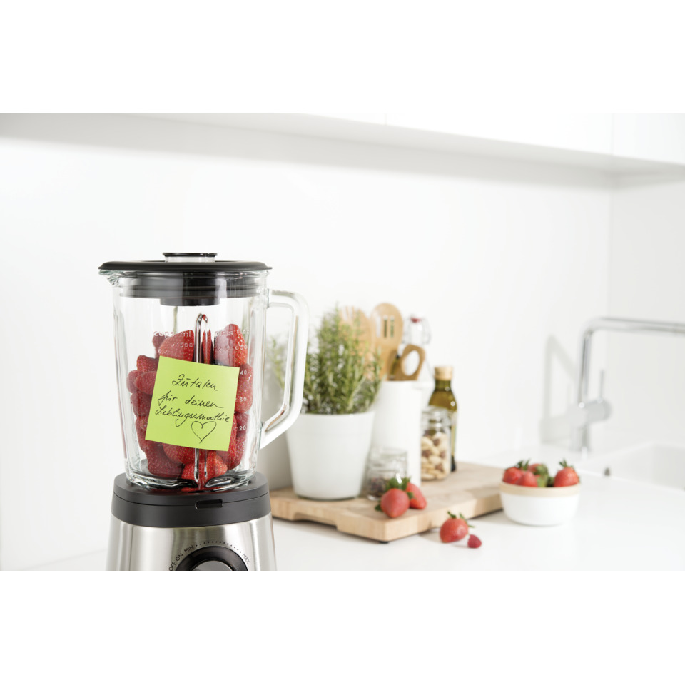 Blender, Küchenmaschine, Fruchtmix, Rot, Glasbehälter