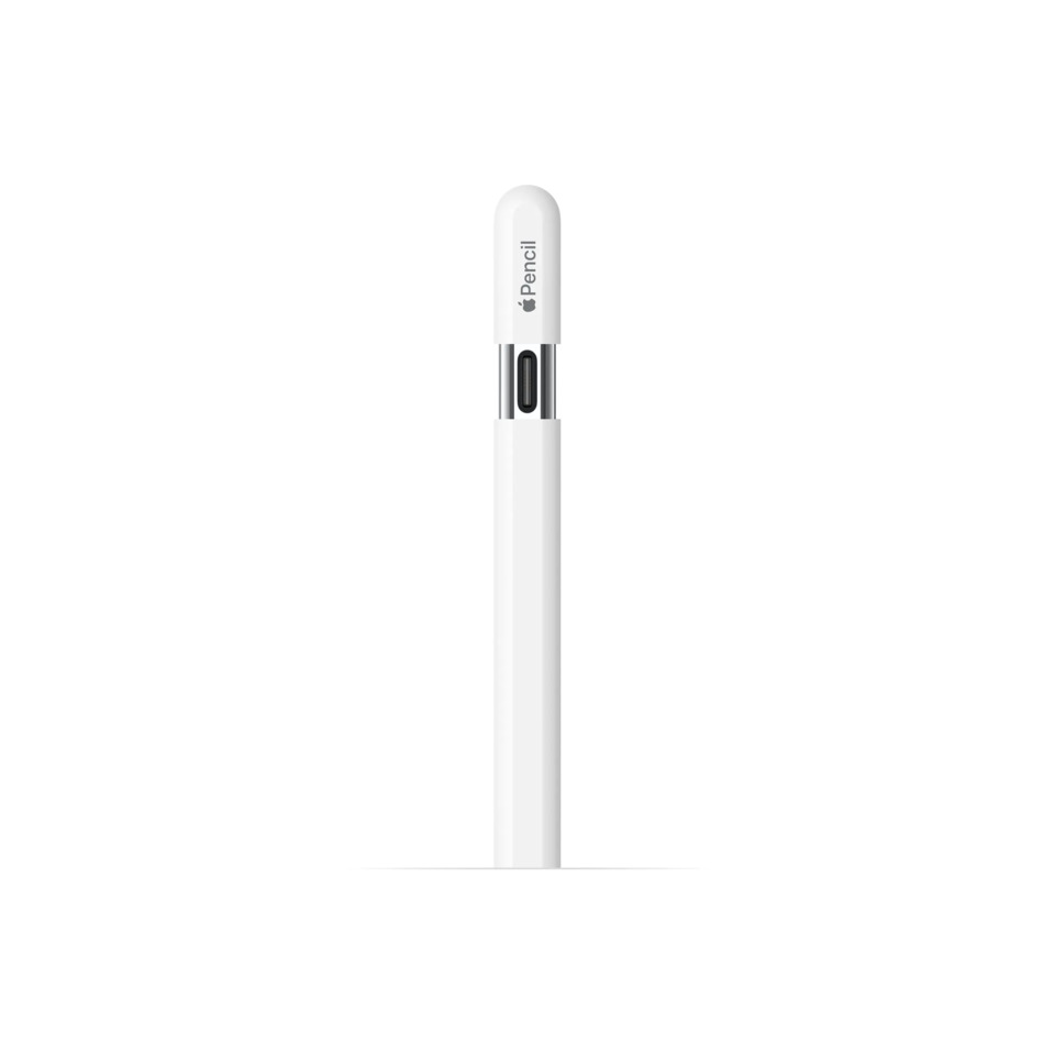 Stiftspitze, Apple Pencil, USB-C Anschluss, Lange Stift, Weiß