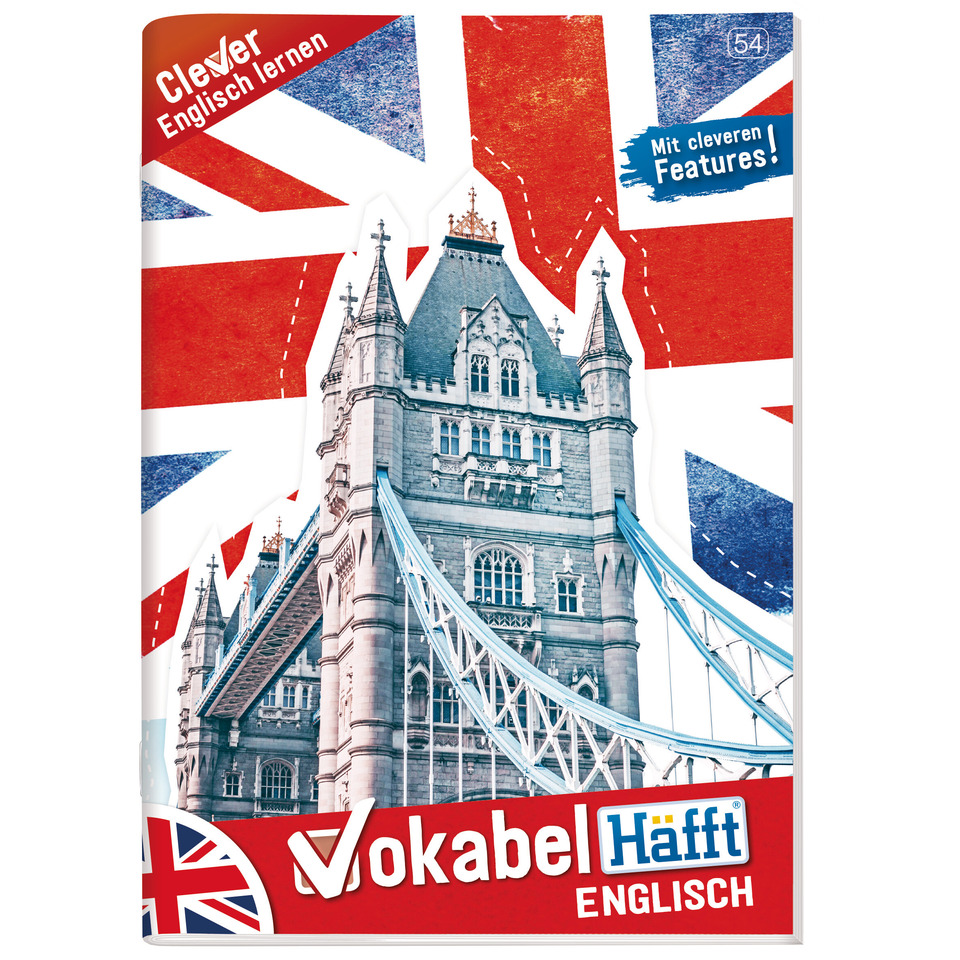 Vokabel-Häfft Englisch, A4 HÄFFT 8563-2