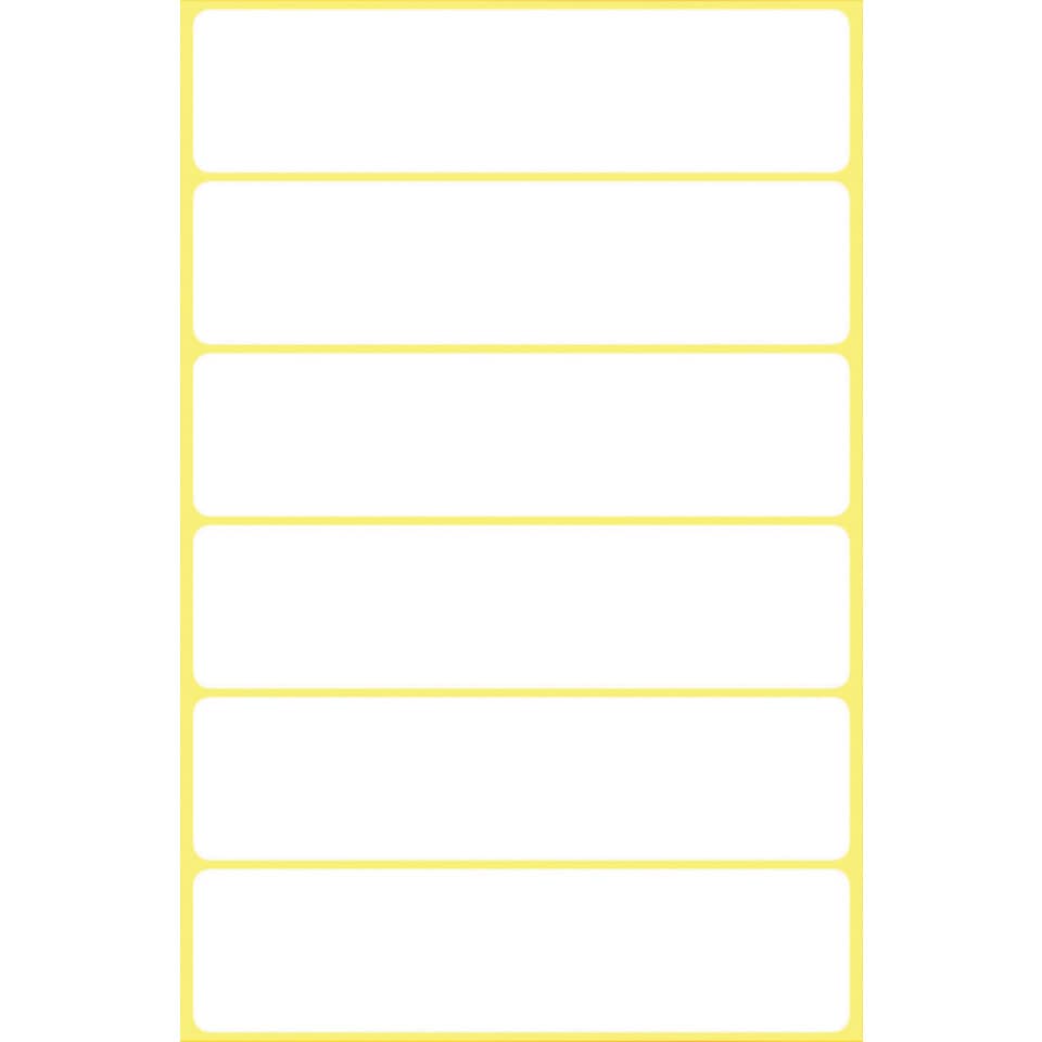 Etiketten, Beschriftungsstreifen, Etikettenschild, Klebebandetiketten, Labelblatt