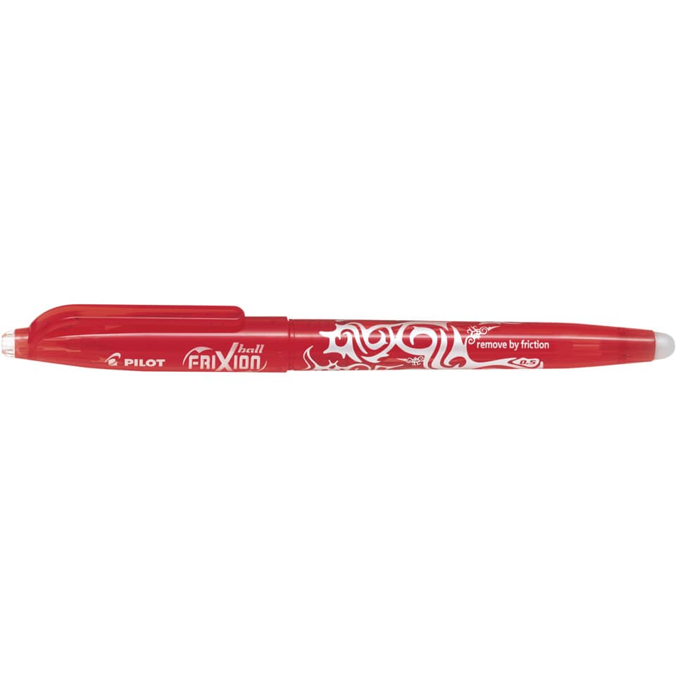 Kugelschreiber, Kugelschreiberrot, Roter Stift, Tintenroller, Kappe aufschraubbar