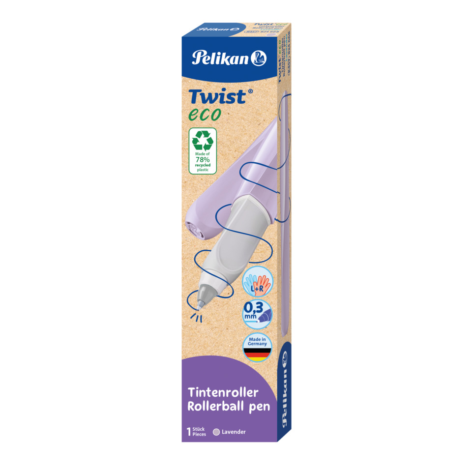 Tintenroller, Rollerballpen, Lavendel, 0,3 mm, Made in Germany