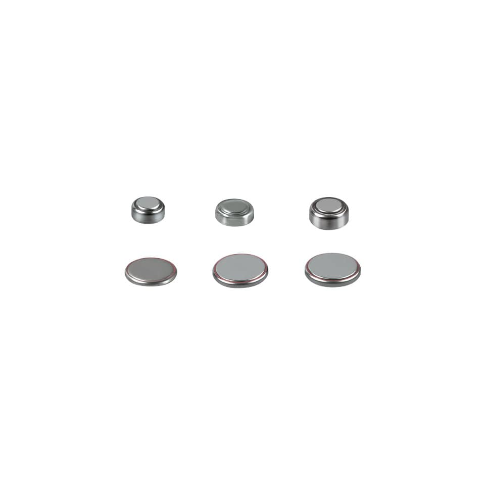 coin cells, Knopfzelle, Uhrenbatterie, Silberne Scheibe, Chemische Zelle