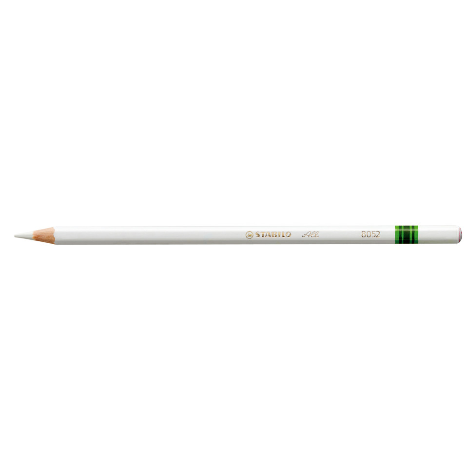 Bleistift, Holzbleistift, Weißer Stift, Grüner Ring, Markierung, Bleistift, HB-Bleistift, Holzbleistift, Weißer Bleistift, Grüner Ring