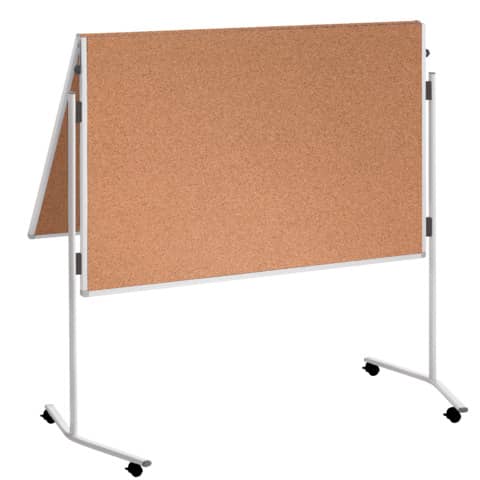 Moderatorentafel ECO, klappbar, Kork/Kork, Aluminium, 1200x1500 mm, kork FRANKEN ECO-UMTKTGR