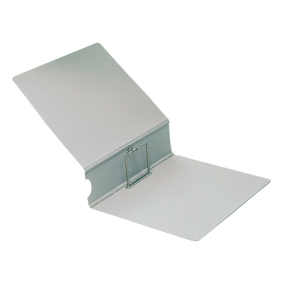 Archiv-Ordner, A4, 75mm, Lederpappe, grau LEITZ 11900000