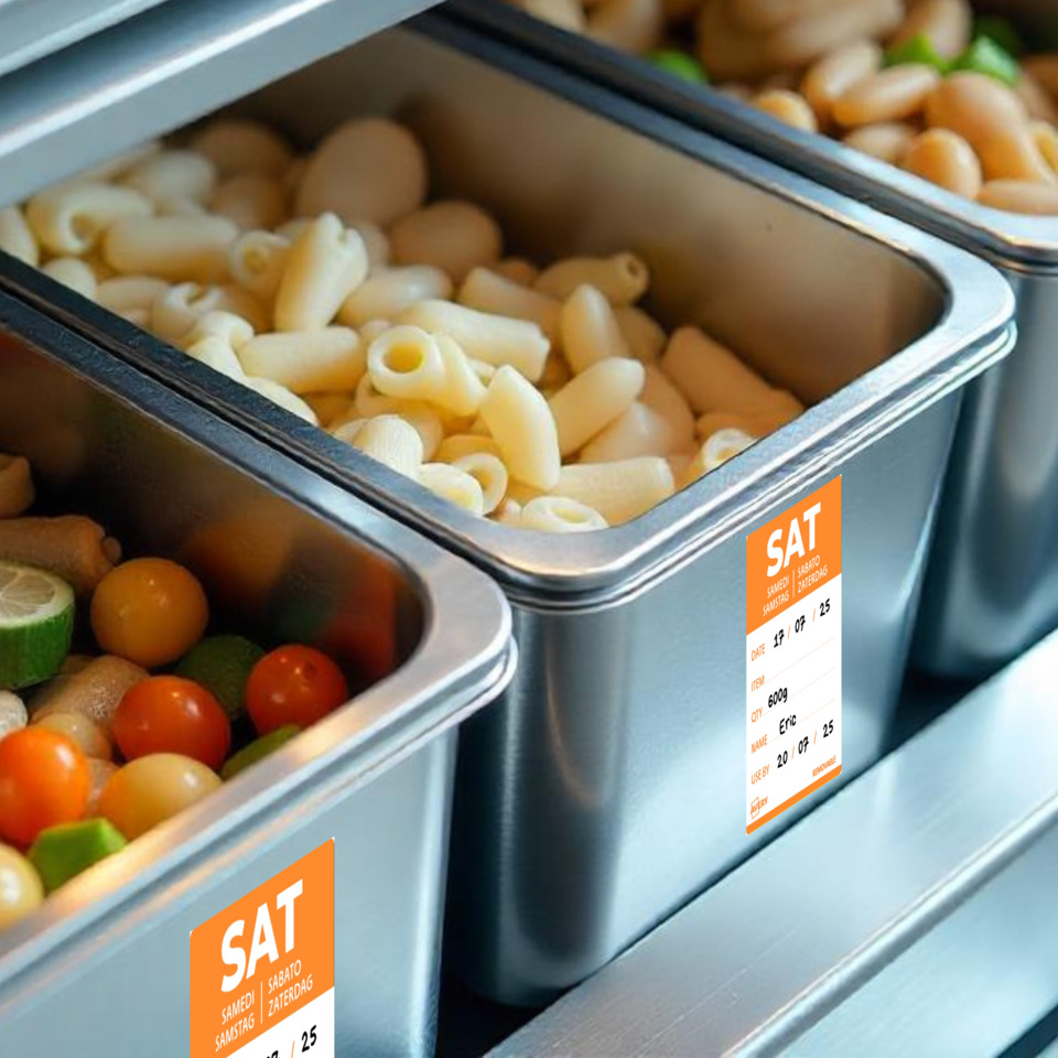 Pasta, Nudeln, Makkaroni, Aufbewahrung, Metallbehälter