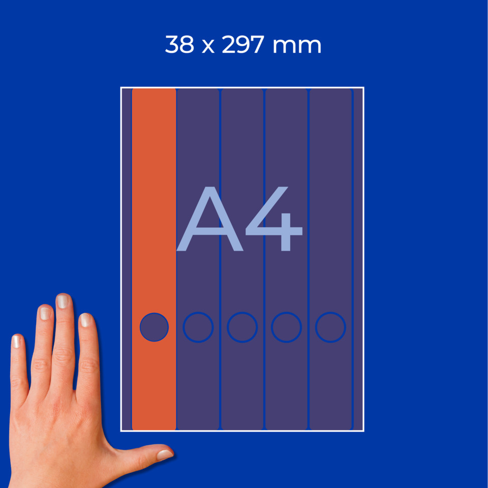 etiketten, papier, drucktechnik, ultragripe, locheretiketten, Pad, Ordner, orangenes Rückenschild, A4, Ordner mit Ringen