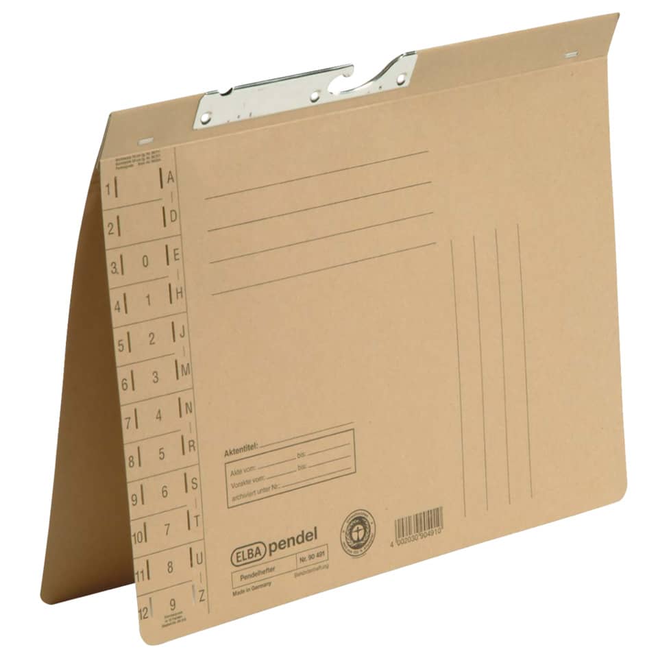 Postkarte, Dateiordner, Hängeordner, Klemmbrett, Pappe