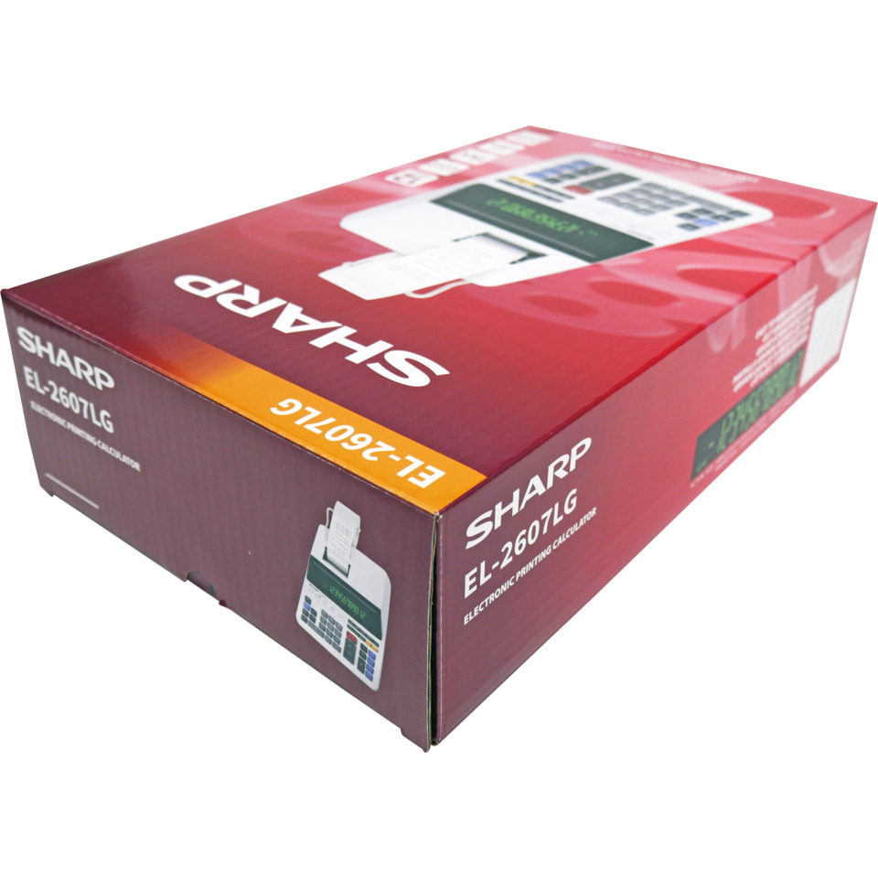 Schriftgutrechner, Elektronischer Drucker, Preisrechner, El-2607LG, Schärpp Box