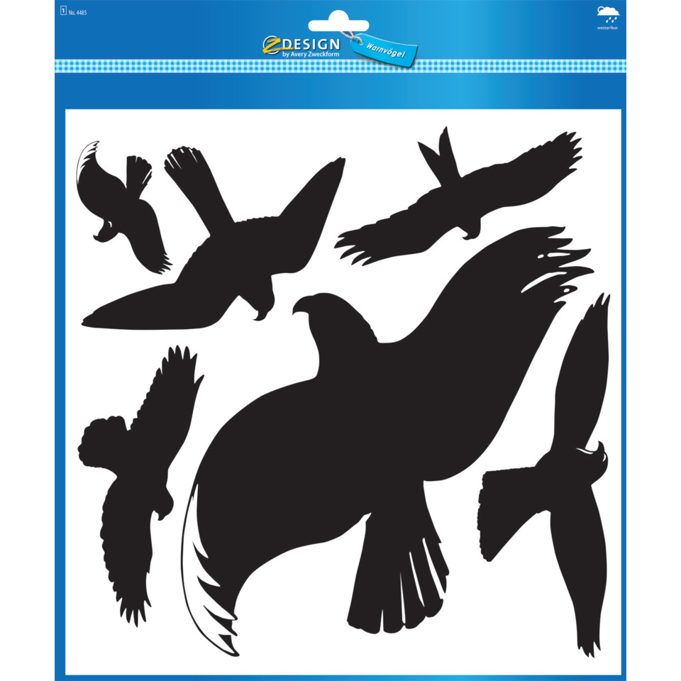 Vogelsilhouette, Vögel, Flugvögel, Schwarzweiß, Tierillustration