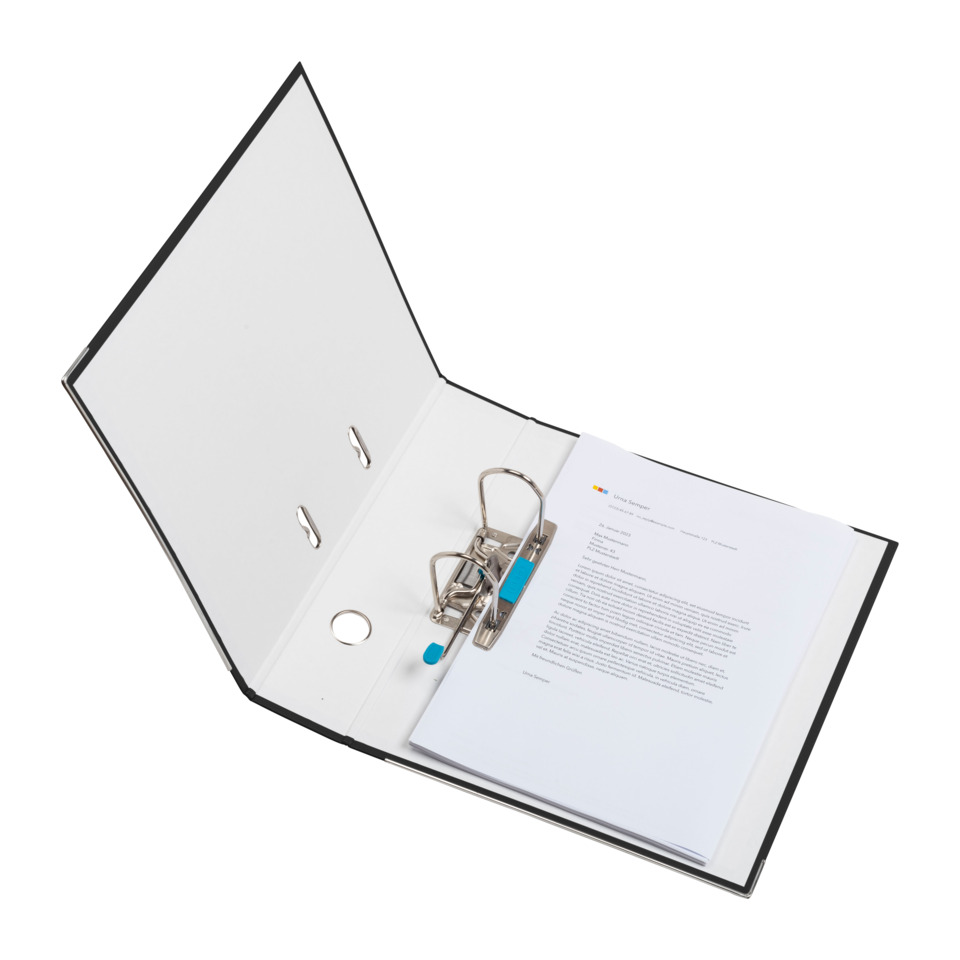 A binder, Ringbindung, Ordner, Aktenordner, Schloss