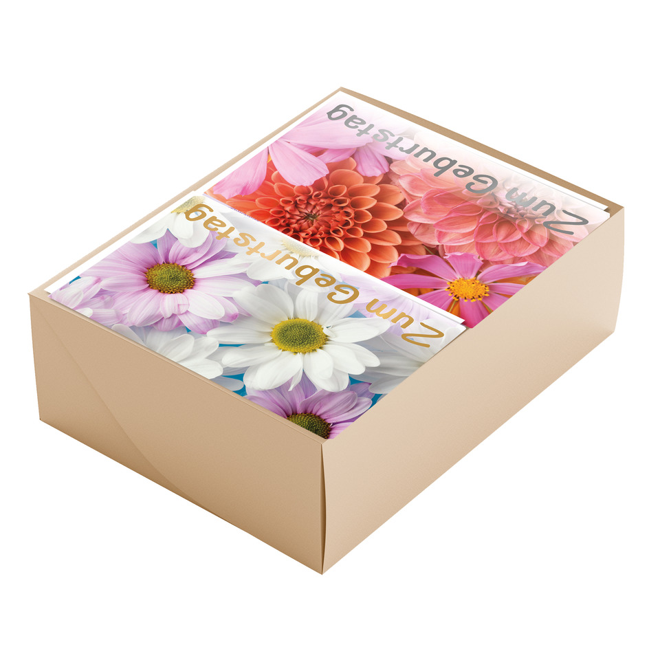 Blumen, Box, Verpackung, Geschenkbox, Karton
