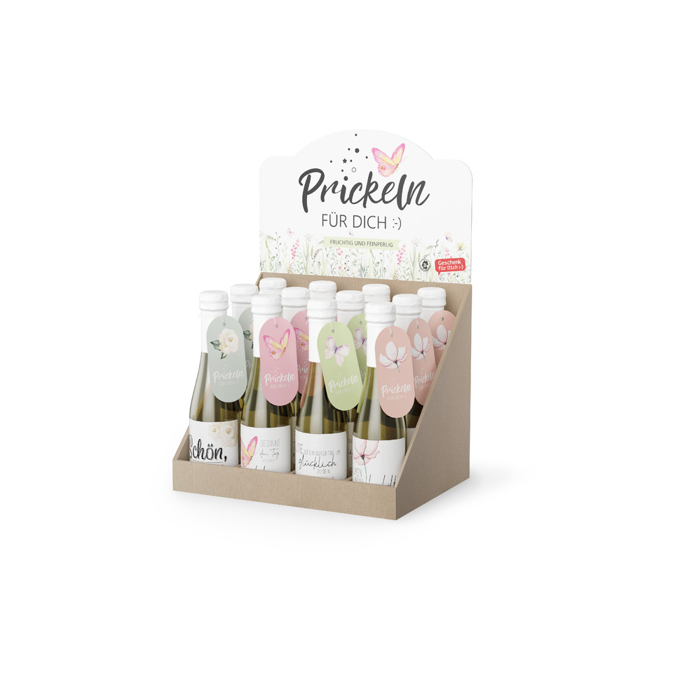 wein, flaschen, display, geschenkset, prickeln