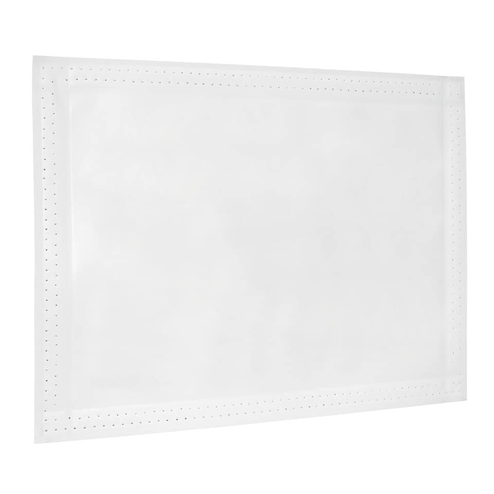 Schutztasche, Beutel, Weiß, Perforierte Kante, Hülle