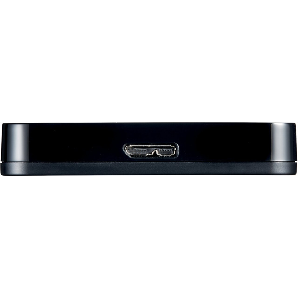 HDMI-Buchse, USB-C, Kante Anschluss, schwarzes Gerät, dünnes Profil
