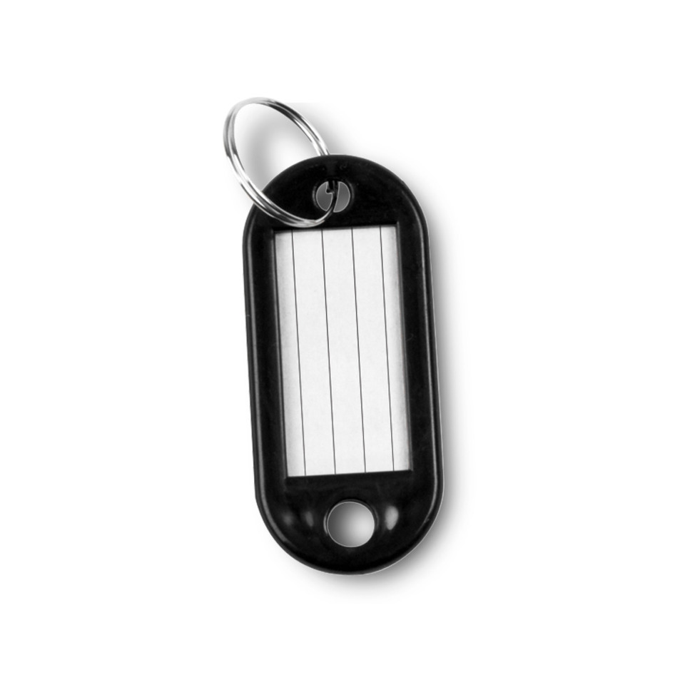 Schlüsselanhänger, Solarzellen-Tag, Mini-Solar-Ladegerät, Portable Solar-Sticker, Schwarz-weiß
