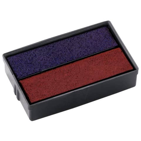 Ersatzkissen 2 Stück rot/blau   (91-387090) COLOP 107132 Ersatzkissen 2 Stück rot/blau   (91-387090) COLOP 107132