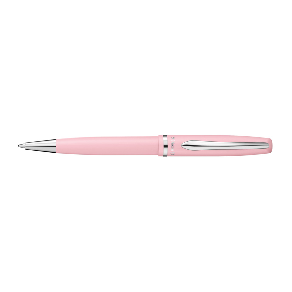 Kugelschreiber, Rollerball, pink, metallic, Gummiarm, Kugelstift, Kugelschreiber, rosa, Metallspitze, Gehäuse pink